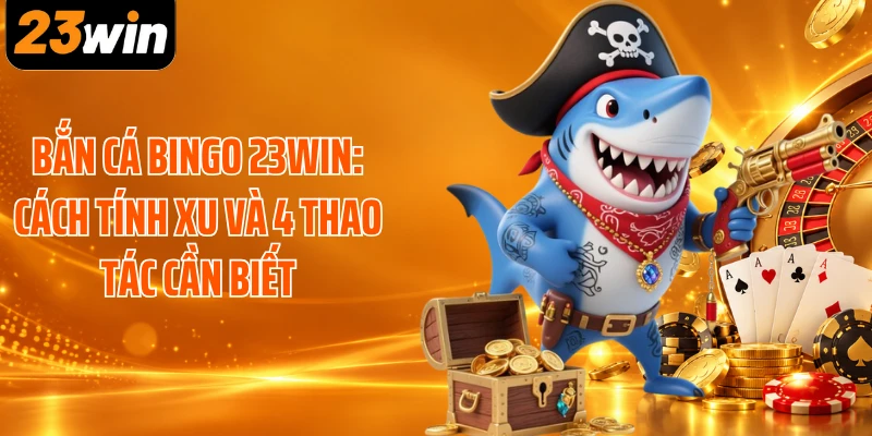 Bắn Cá Bingo 23WIN: Cách Tính Xu Và 4 Thao Tác Cần Biết