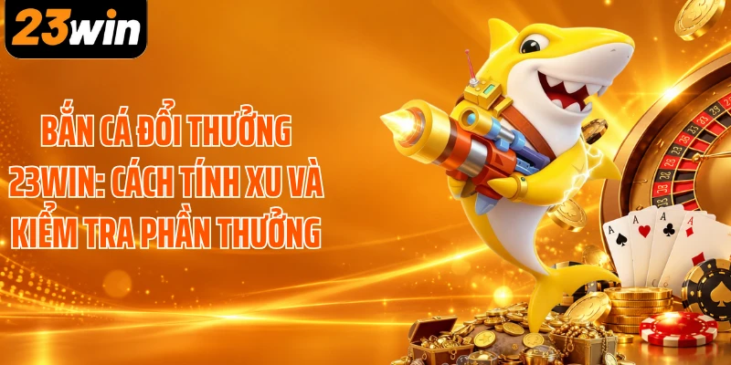 Bắn Cá Đổi Thưởng 23WIN: Cách Tính Xu Và Kiểm Tra Phần Thưởng