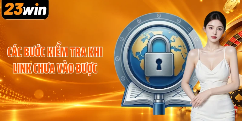 Các bước kiểm tra khi link chưa vào được