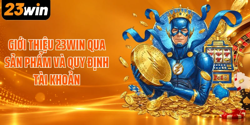Giới thiệu 23WIN qua sản phẩm và quy định tài khoản