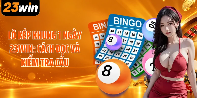 Lô Kép Khung 1 Ngày 23WIN: Cách Đọc Và Kiểm Tra Cầu