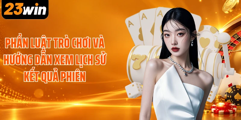 Phần luật trò chơi và hướng dẫn xem lịch sử kết quả phiên