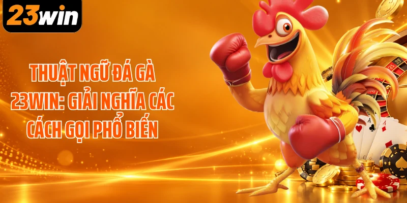 Thuật Ngữ Đá Gà 23WIN: Giải Nghĩa Các Cách Gọi Phổ Biến